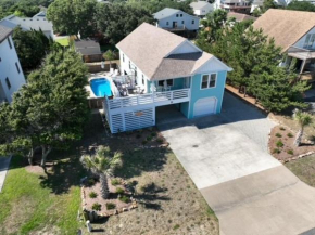 Somewhere On A Beach - Dog Friendly • Private Pool • Hot Tub • Fire Pit • Game Room • Horseshoe Pits • Walk to beach, Sound, arcade and go carts!